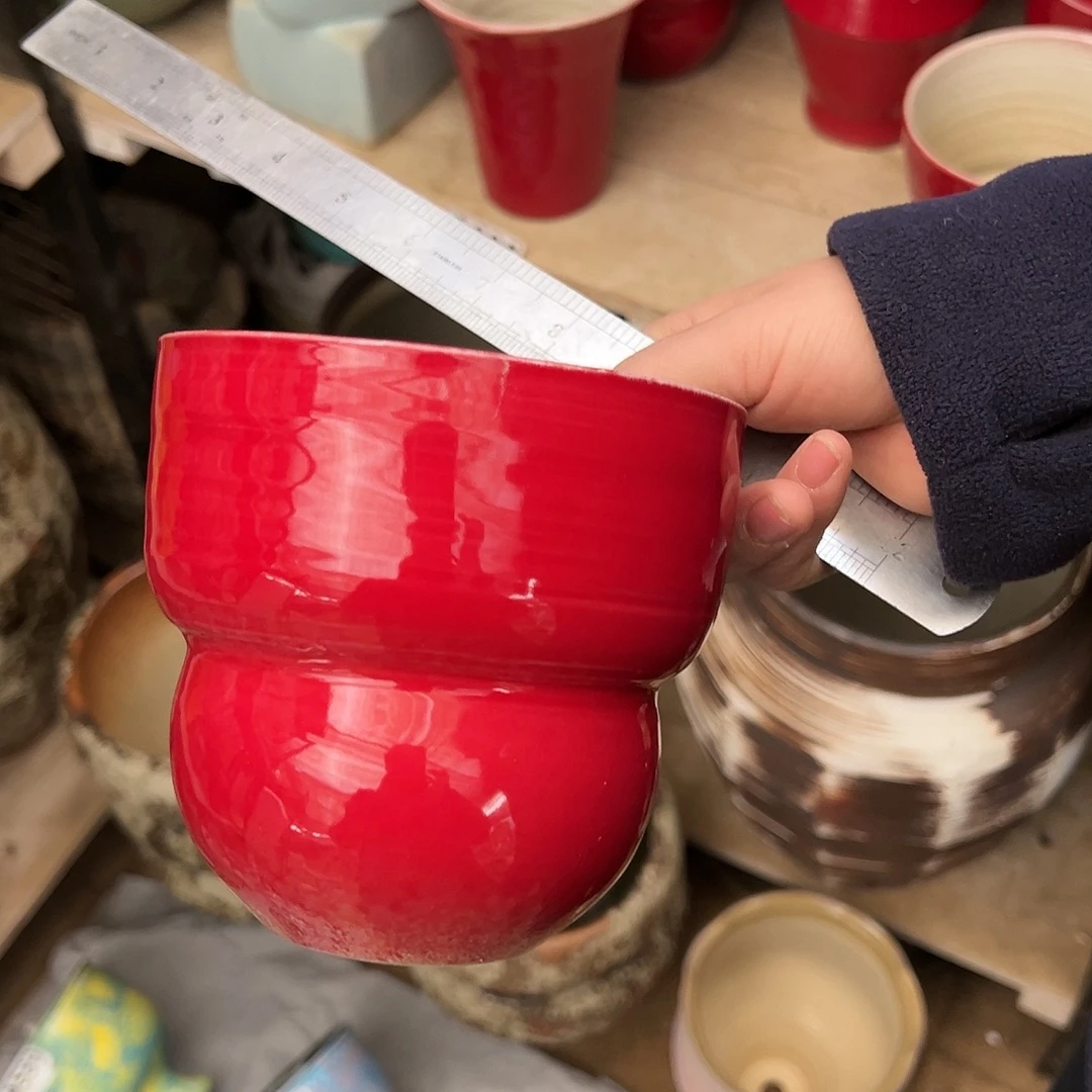 景德镇陶瓷口11高12无孔微瑕