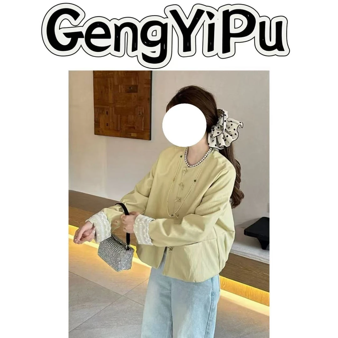 （更衣铺专属）207圆领蝴蝶结外套