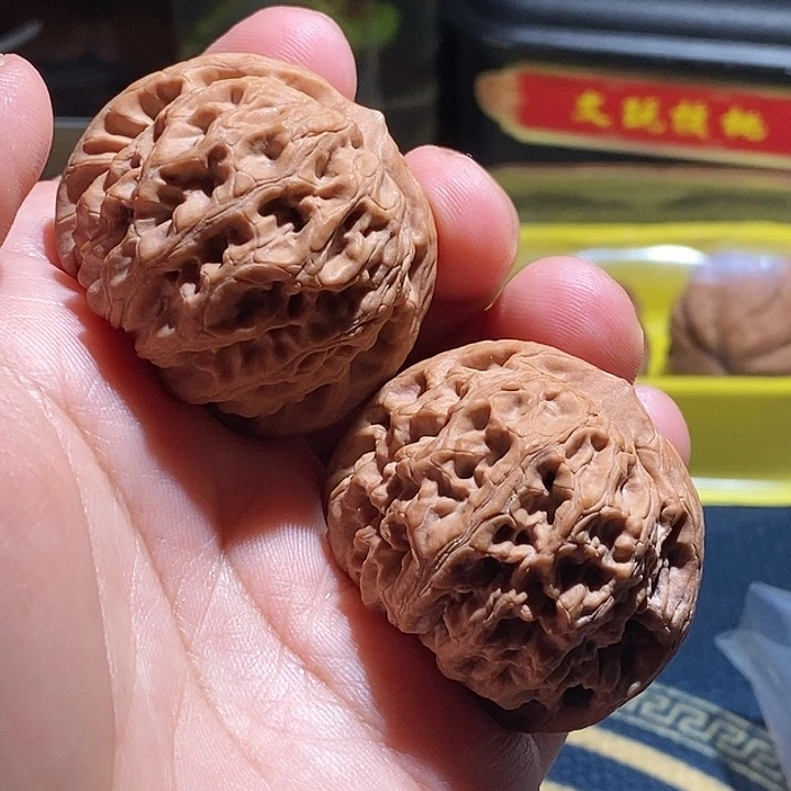 【闪购商品】吊坠文玩核桃龙脉元宝