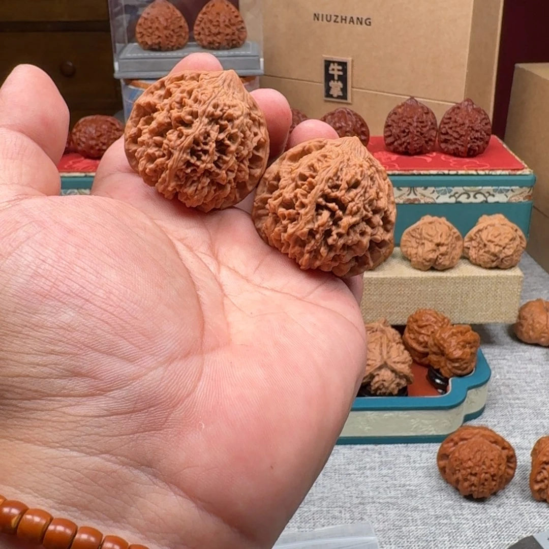 文玩核桃把件满天星100110