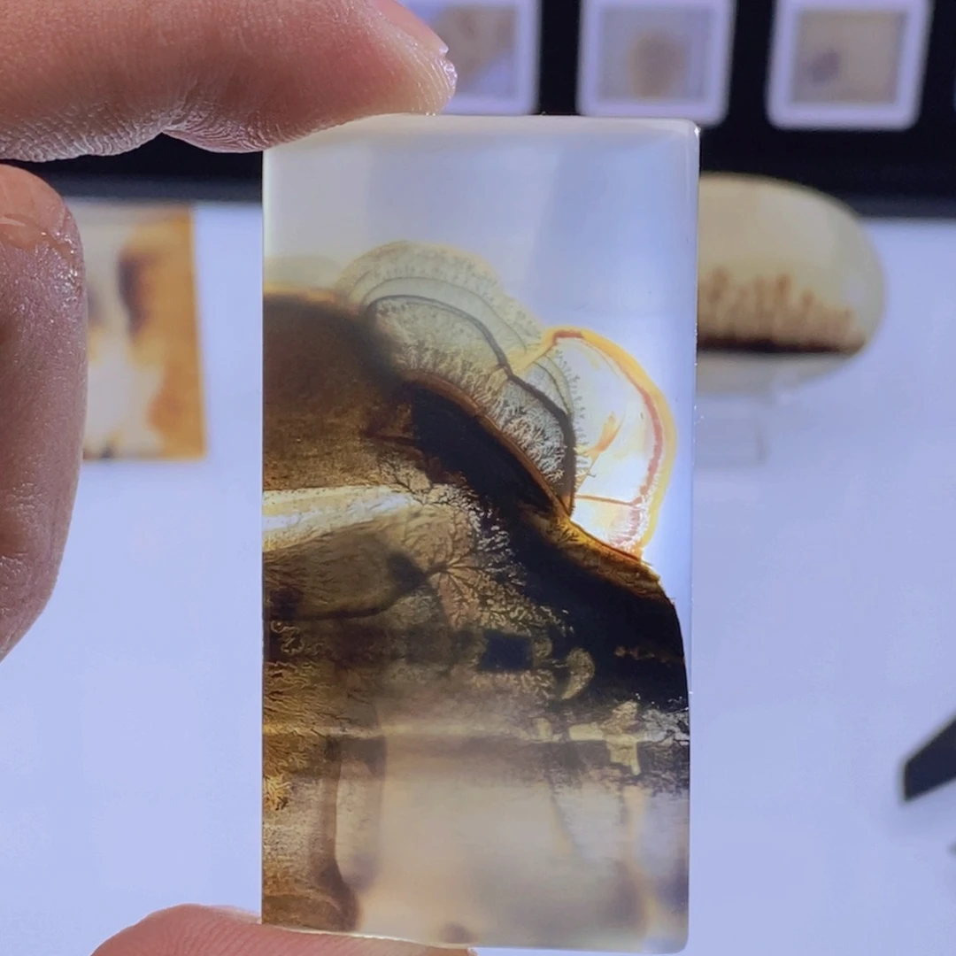 玛瑙/玉髓未镶嵌吊坠(不含链)52