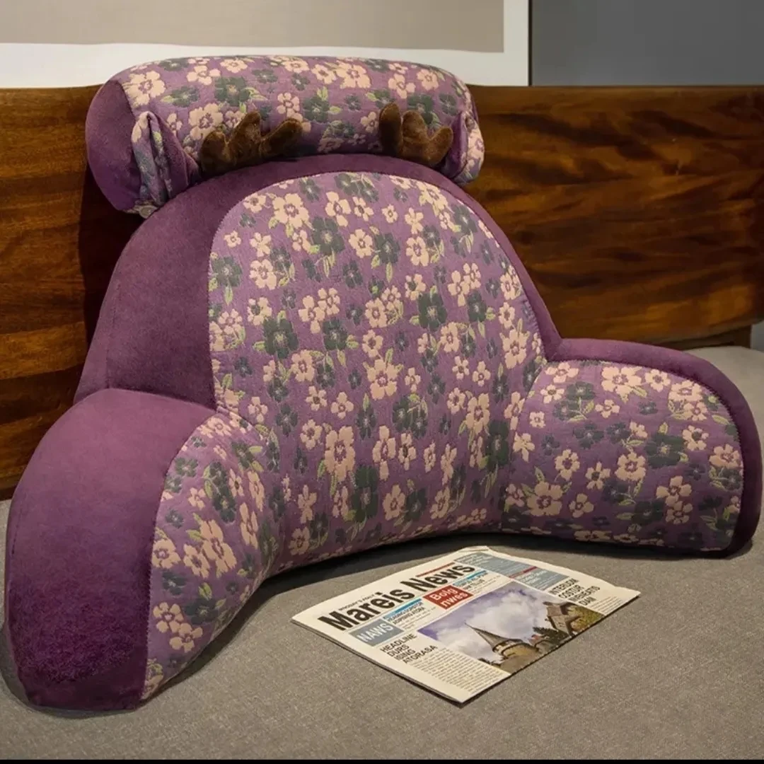 三层纱床头靠垫软包护腰靠枕大靠背沙发抱枕床上枕头床靠看书孕妇