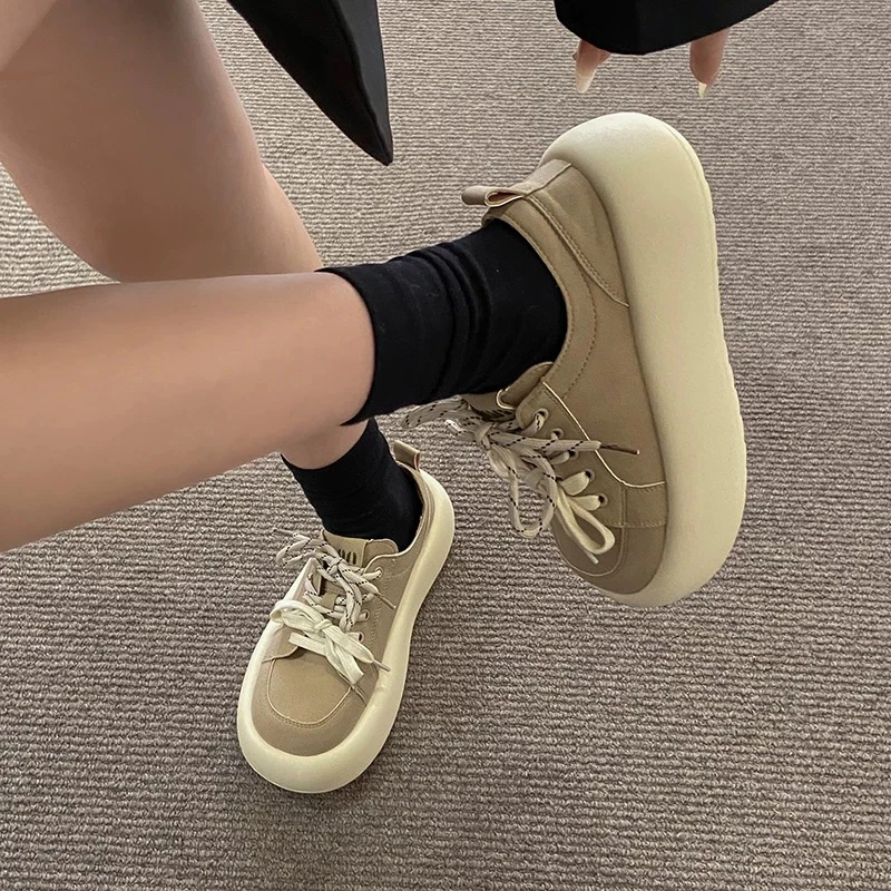 【WFH】百搭厚底面包鞋H2511