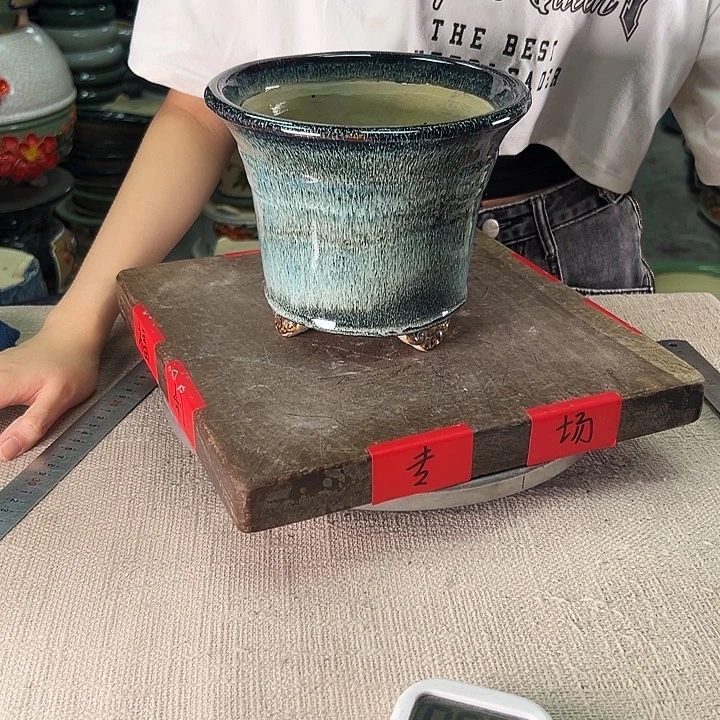 泳坤堂石湾盆陶瓷
