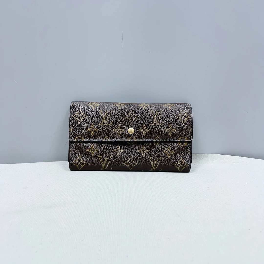 95新 LouisVuitton/路易威登   老花钱包  1890 5487