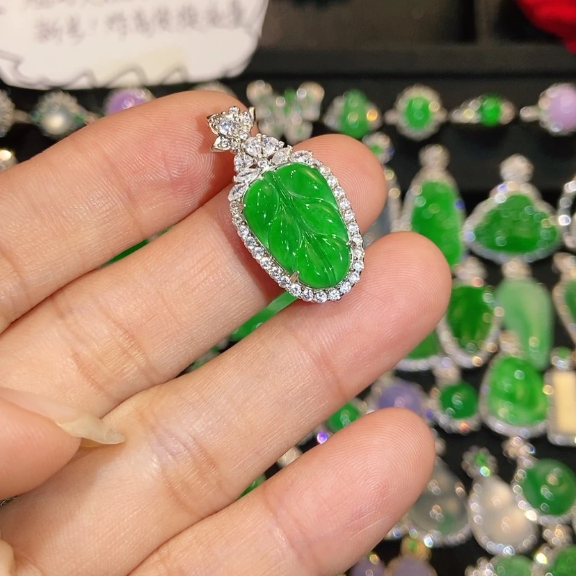 【闪购商品】翡翠未镶嵌颈饰天然翡翠