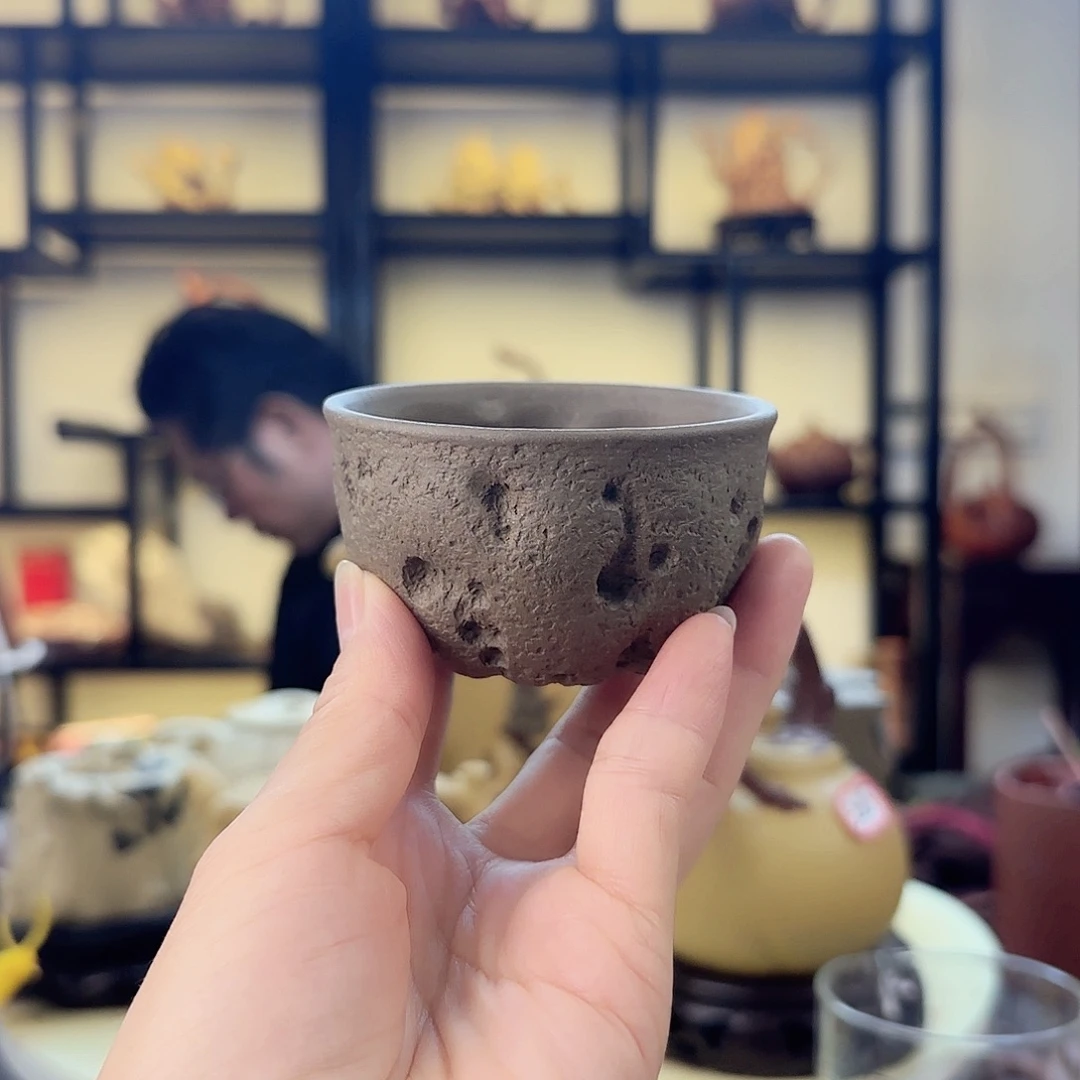 茶杯紫砂国工蒋志敏作品