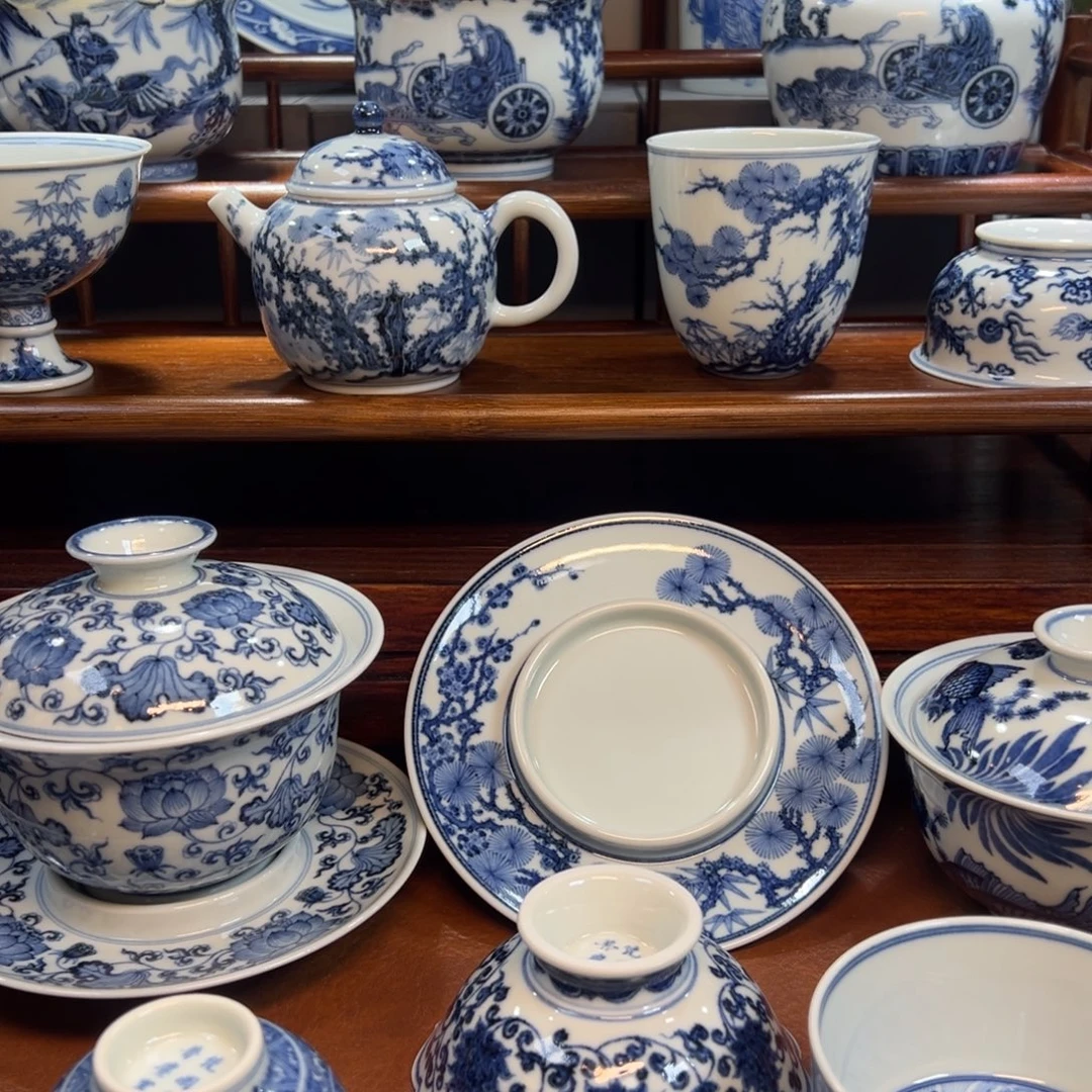 陶凭阑亭手绘凭阑亭凭阑亭