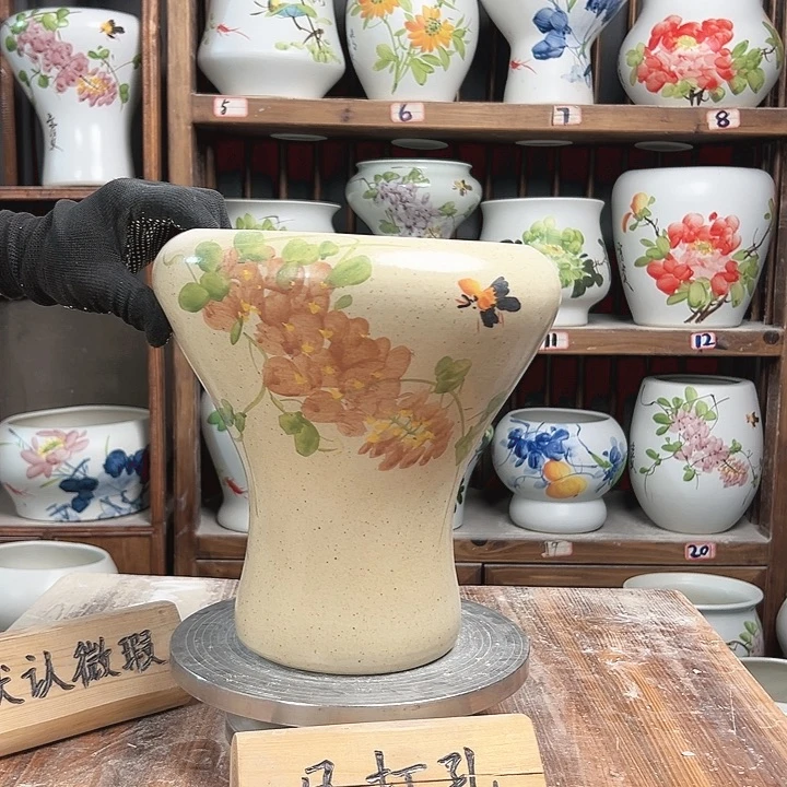 摆件火窝陶泥紫藤新款陶瓷