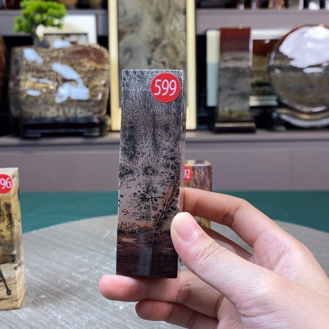 石***转石材广西国画石草花石