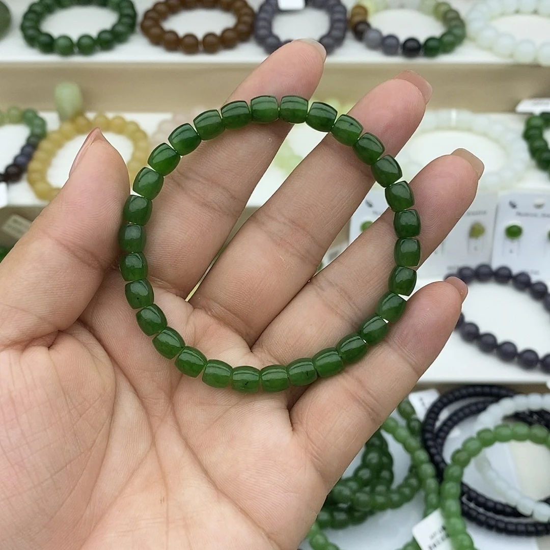 和田玉手链未镶嵌