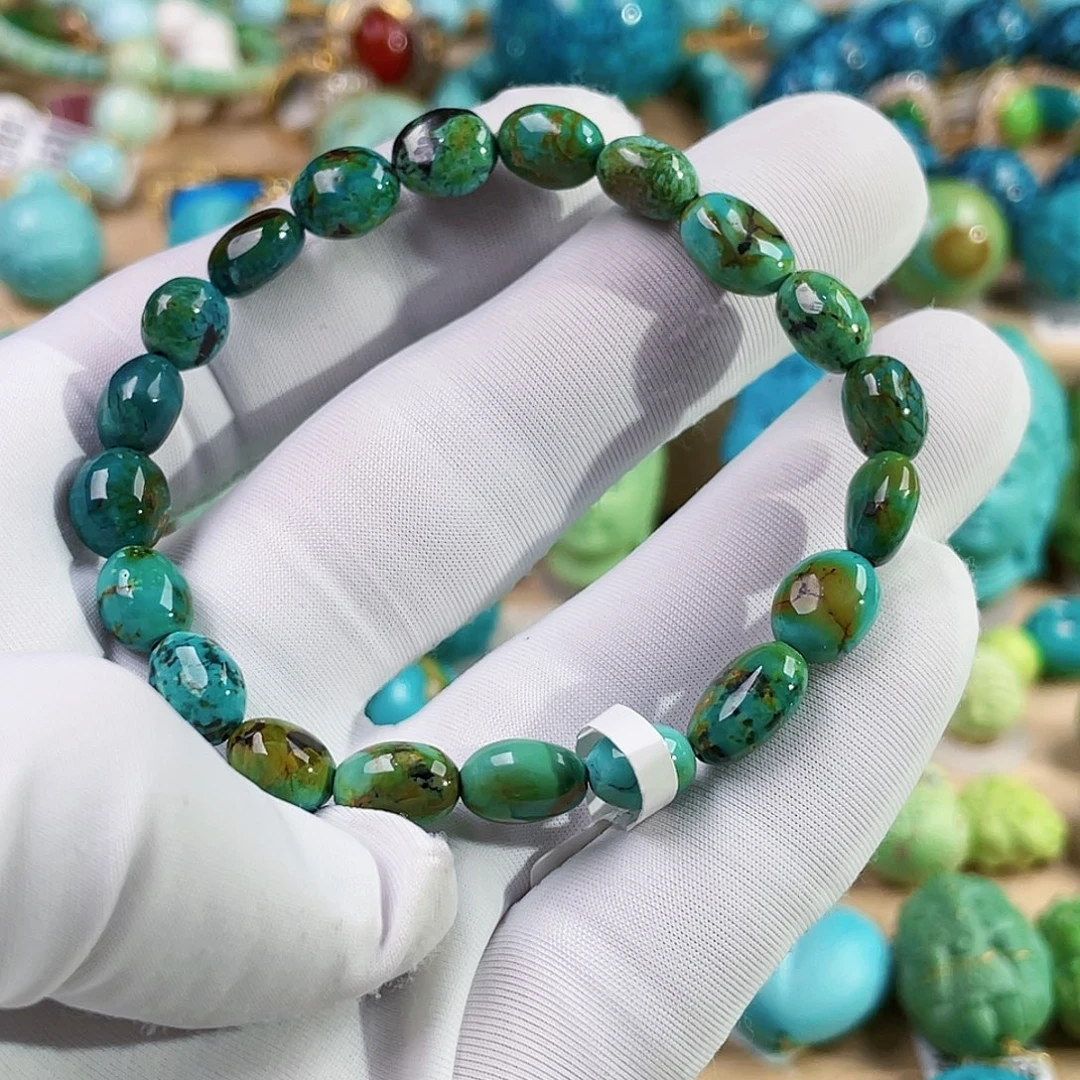 佳***贝绿松石未镶嵌珠宝奇石