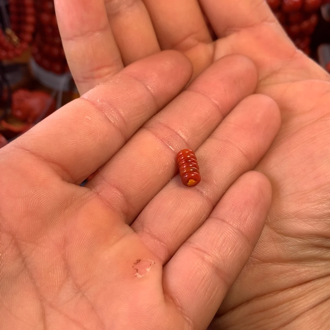 南红玛瑙配饰卡6隔片未镶嵌