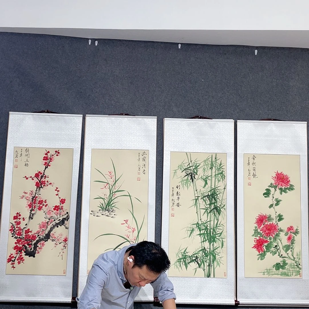 国画手绘画绘画作品