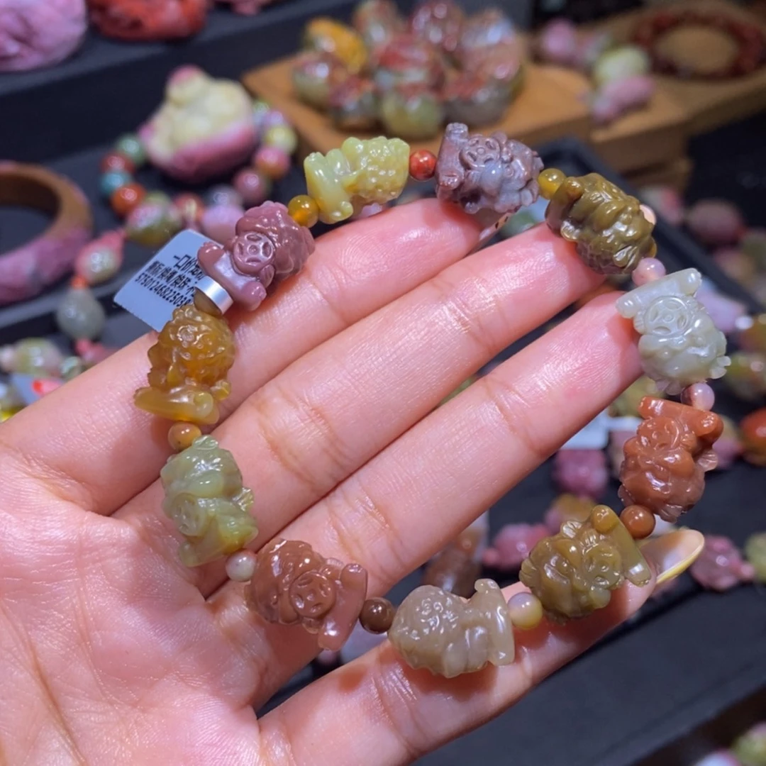 【闪购商品】玛瑙/玉髓手链未镶嵌盐源玛瑙
