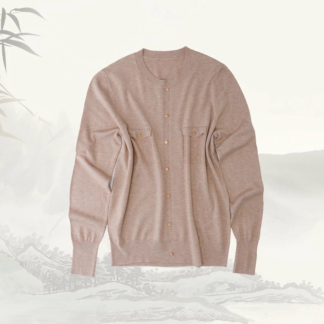 品牌新款百搭休闲小香风圆领针织衫43682