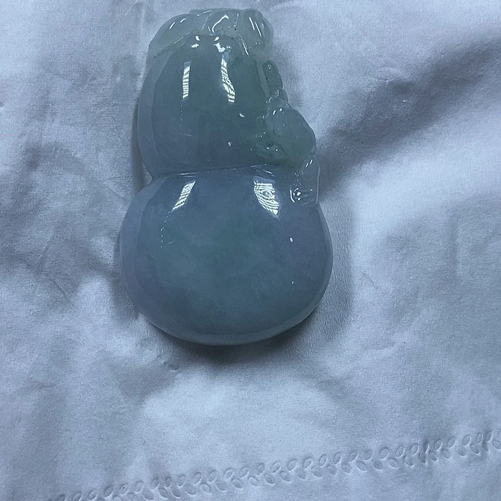 翡翠未镶嵌颈饰天然翡翠葫芦