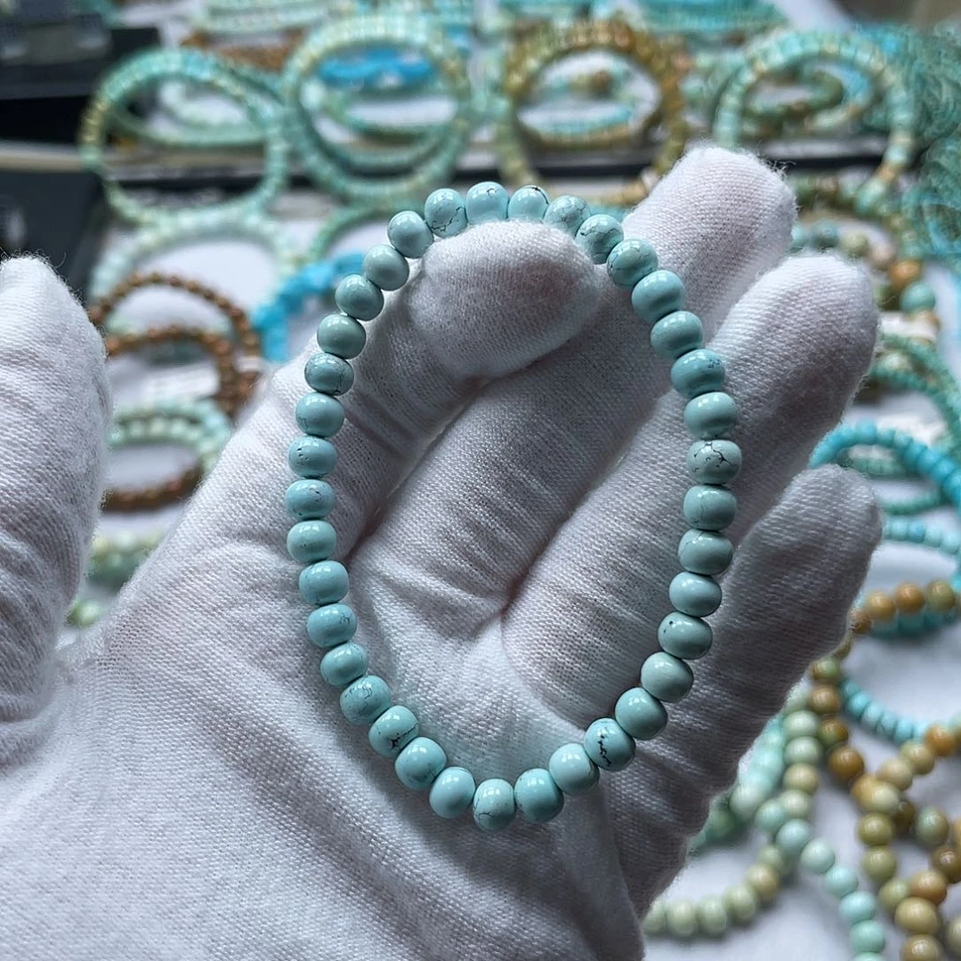 未镶嵌绿松石珠宝奇石桃****糍5.7