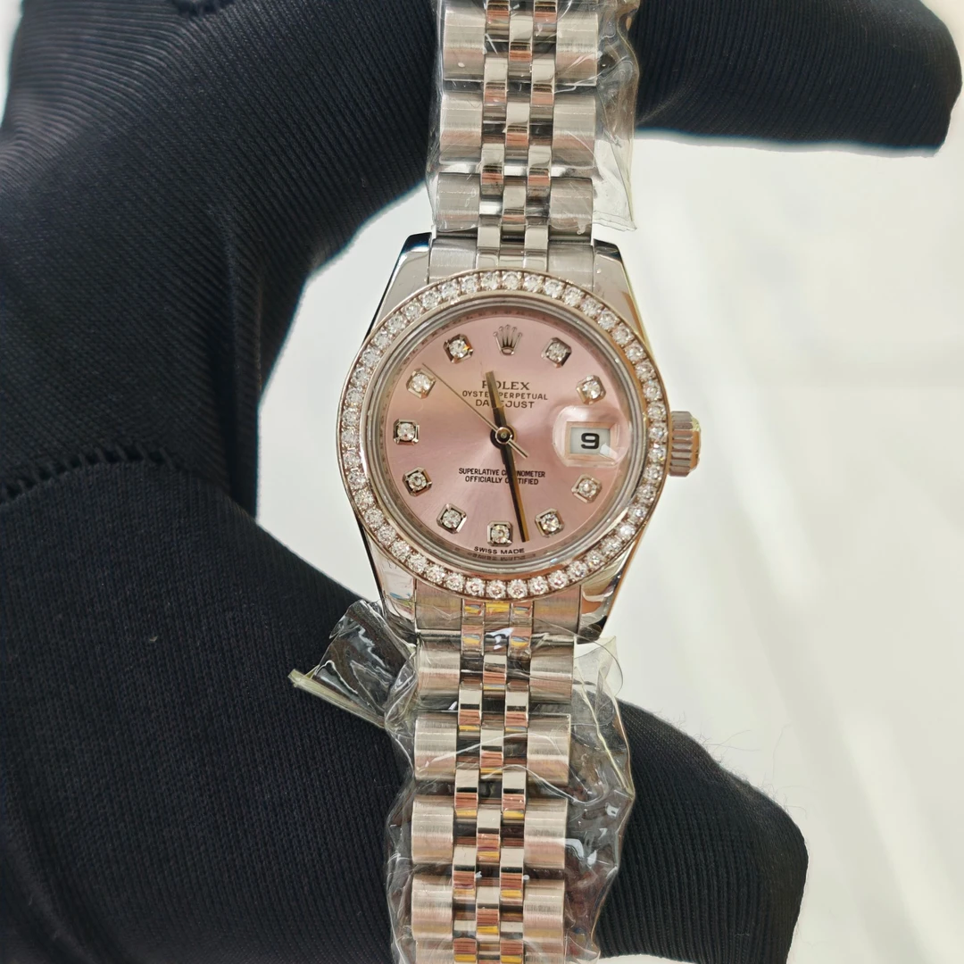 99新 Rolex/劳力士 女装日志型系列179384腕表/WHT032233