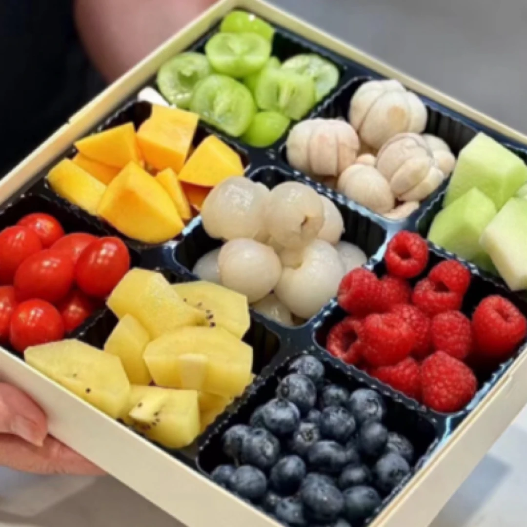 果切【现切】精品九宫格四宫格约1500g/份