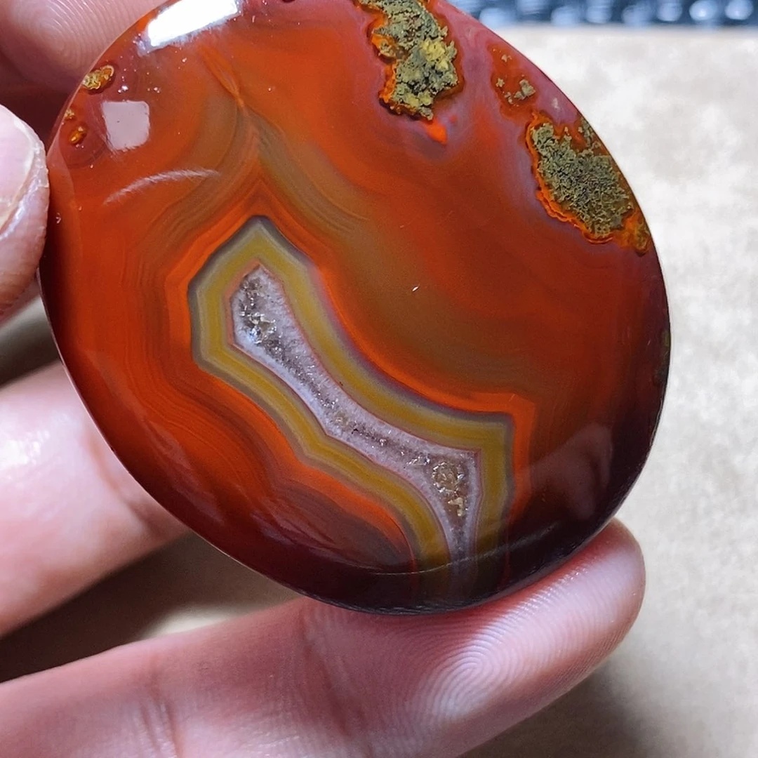 玛瑙/玉髓颈饰未镶嵌任*清