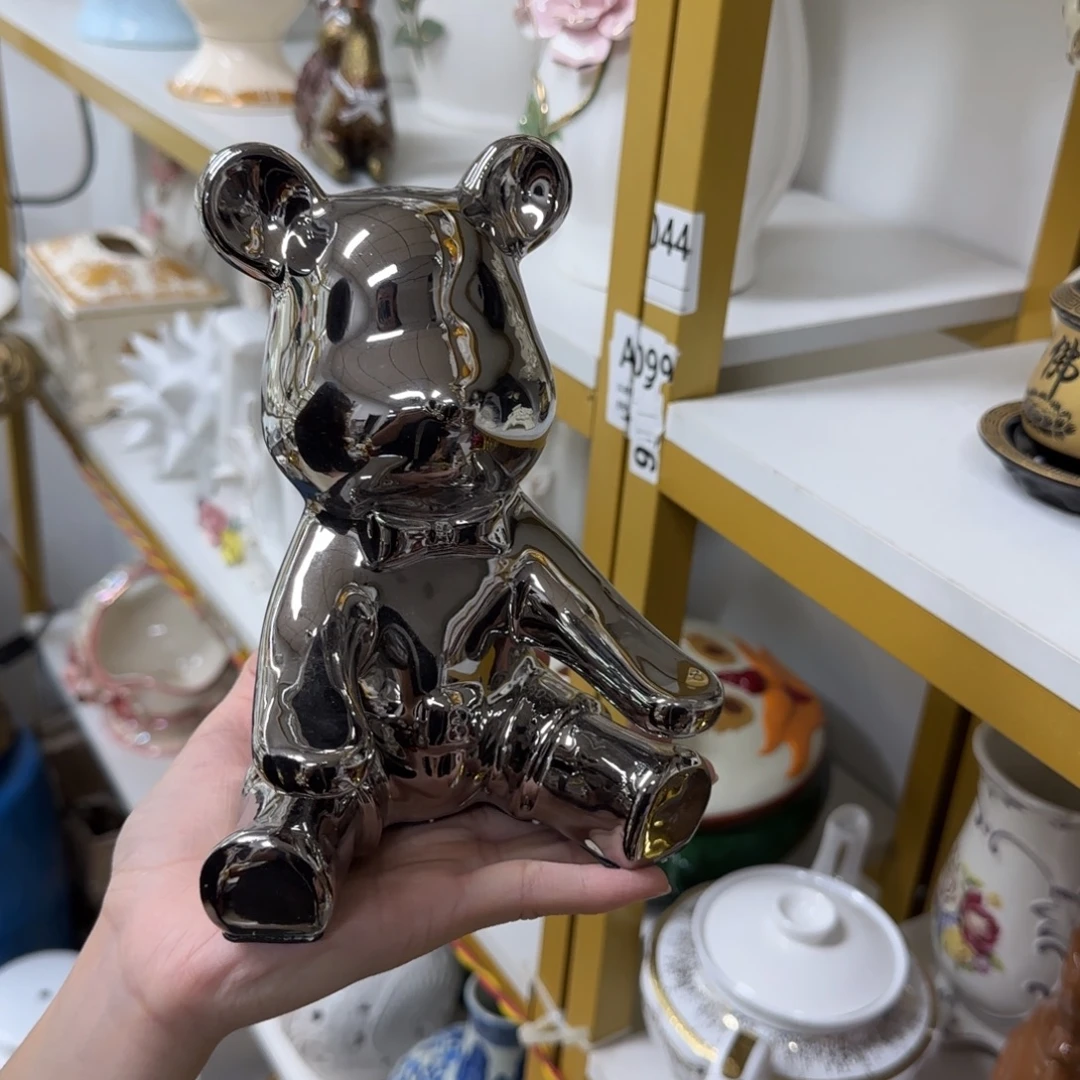 瓷片陶瓷工艺花瓶摆件
