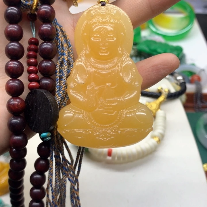 查罗石合金颈饰吊坠