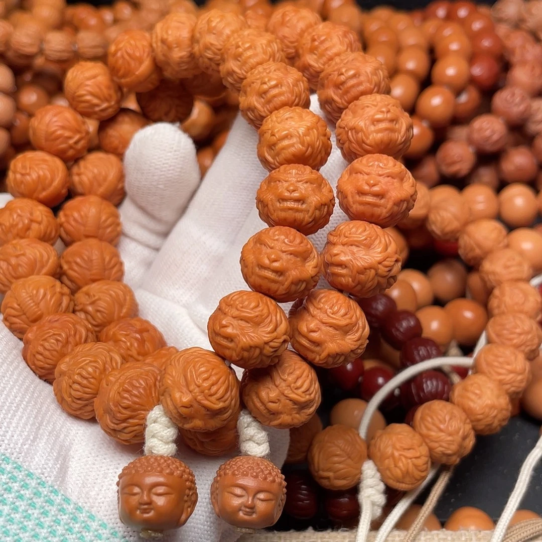 我***张猴头核桃吊坠大圣14