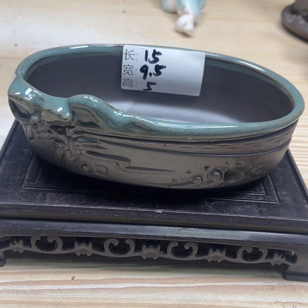 瓷片陶瓷花盆陶瓷艺术