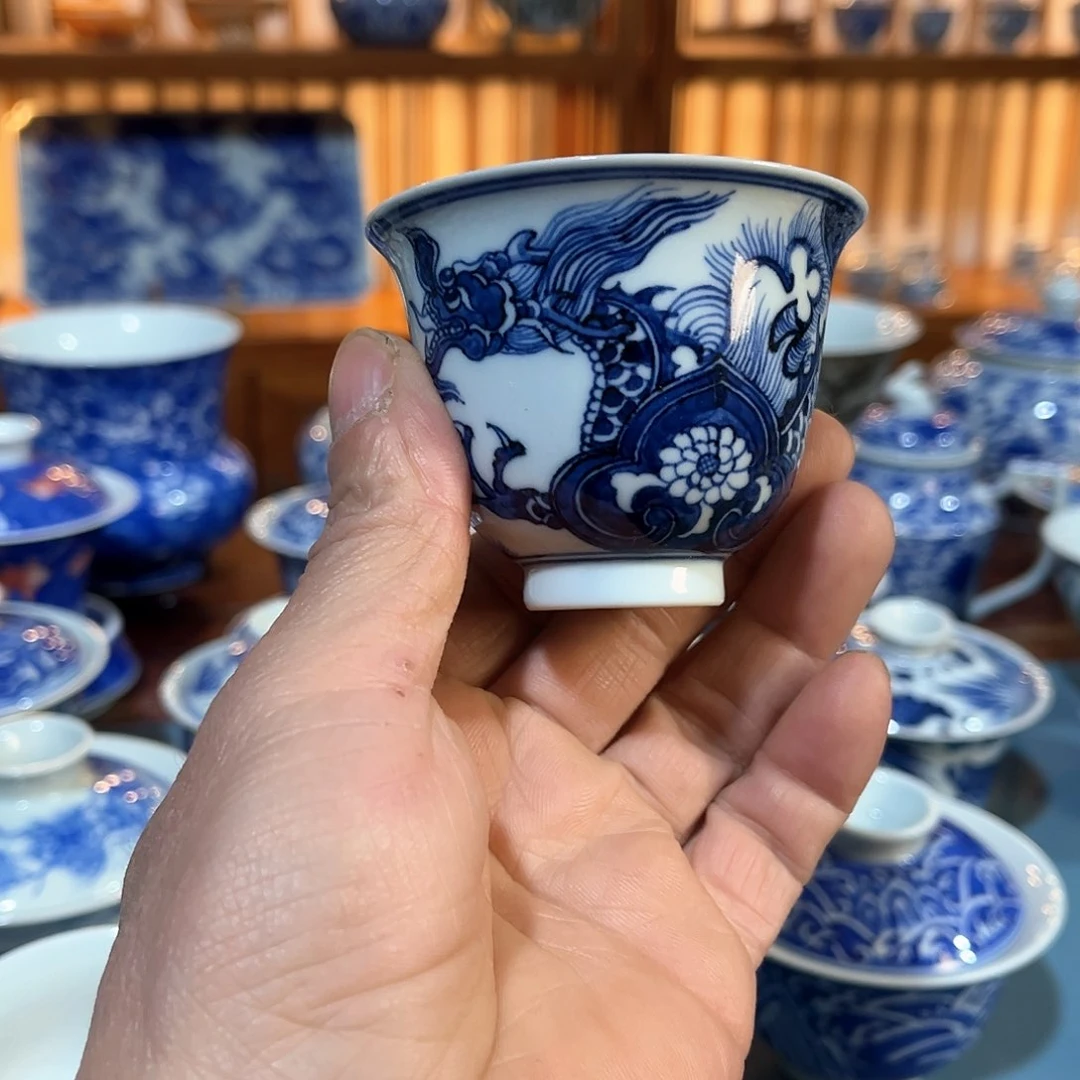 錡镇堂手工手绘杯