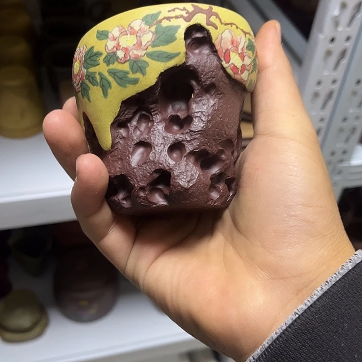 紫砂茶杯文淘紫砂主人杯高端茶器
