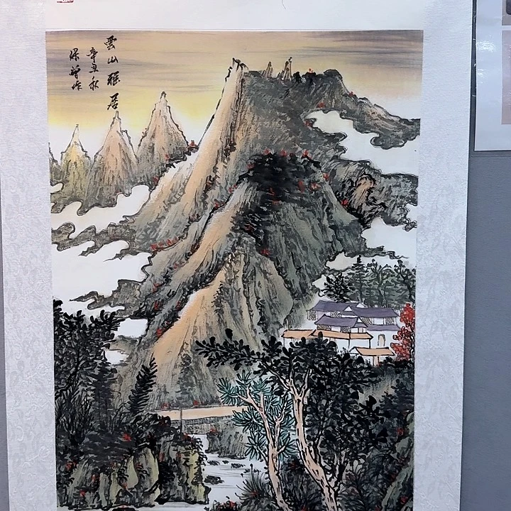 国画书法作品多次参加全国