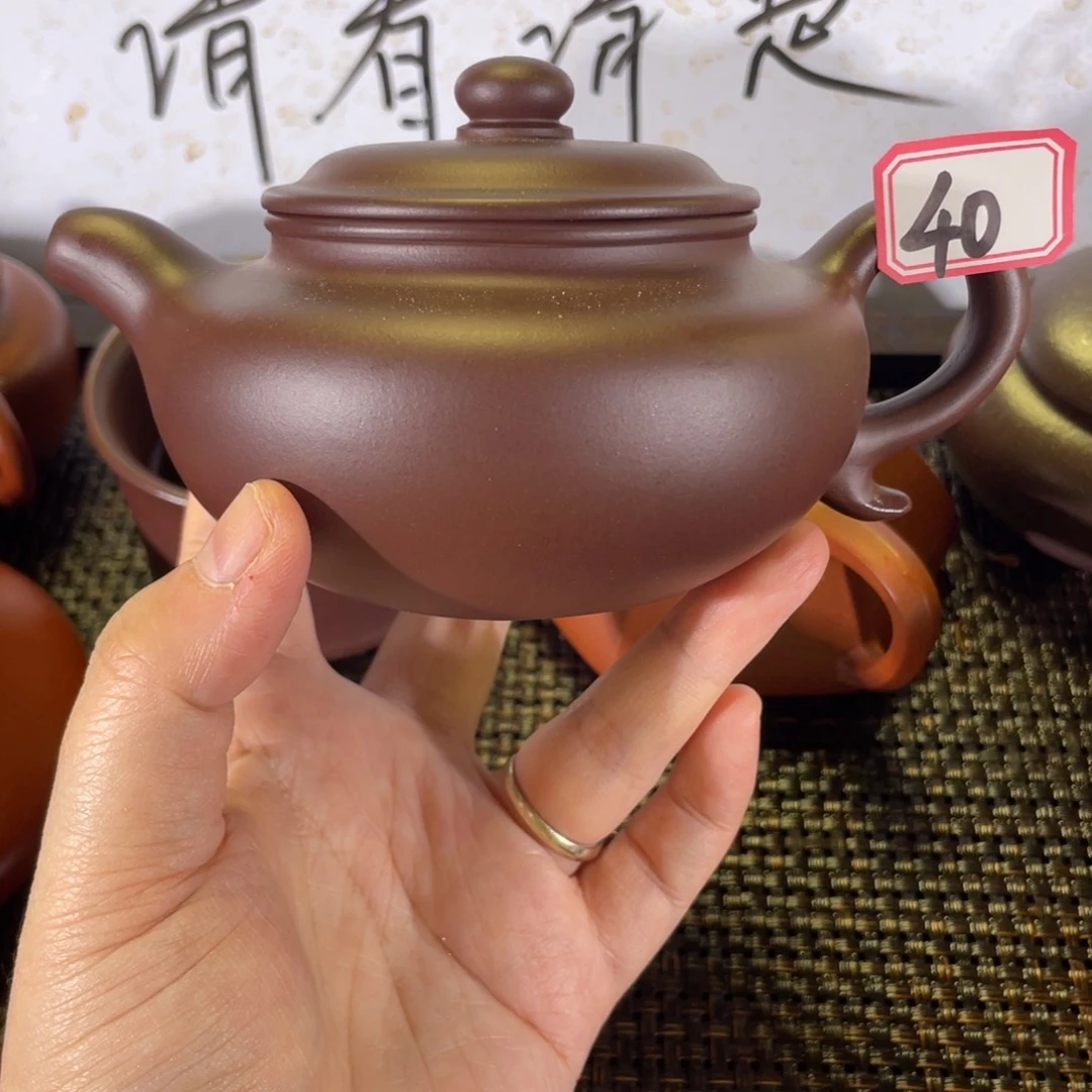 茶壶紫砂仿古微瑕