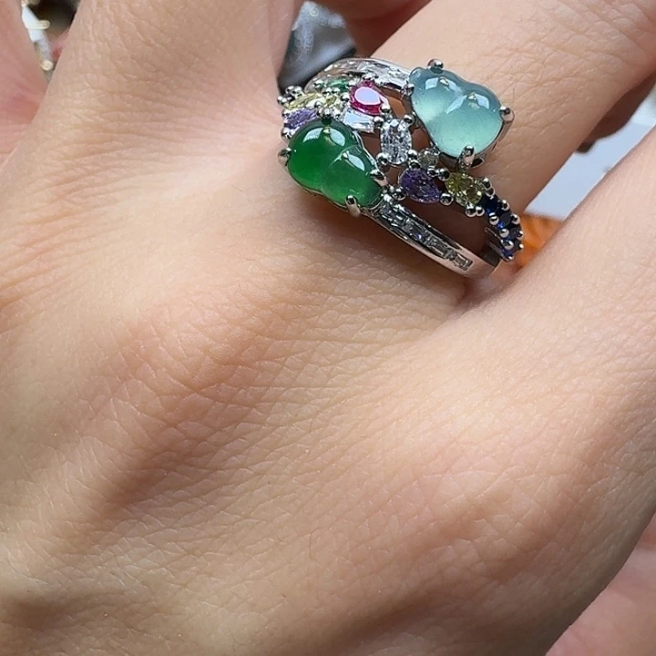 翡翠未镶嵌项链翡翠