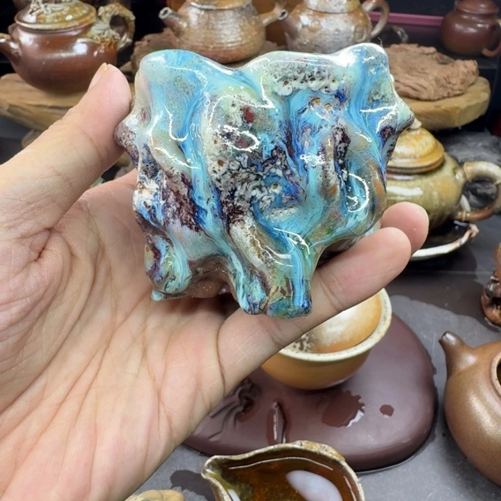 杨树手作手捏主人杯