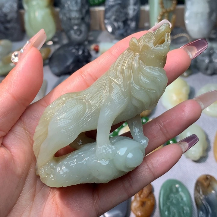 和田玉挂件未镶嵌