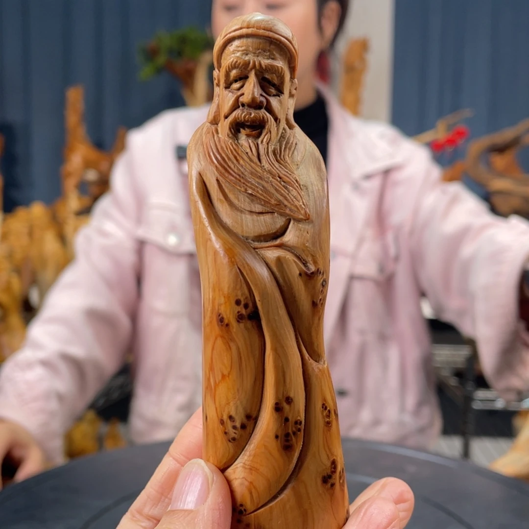柏木（崖柏）手把件