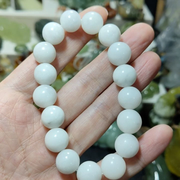 岫玉手串款式未镶嵌