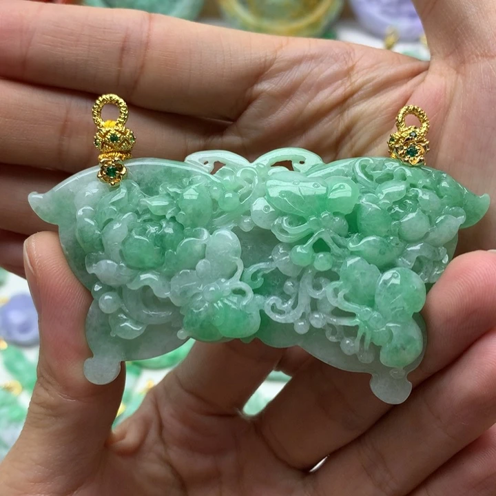 颈饰未镶嵌翡翠翡翠