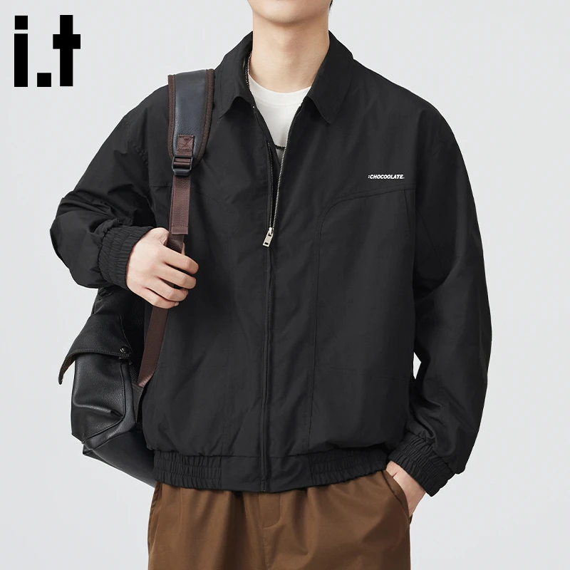i.t:CHOCOOLATE美式工装夹克男士2025年秋冬高街宽松百搭长袖外套