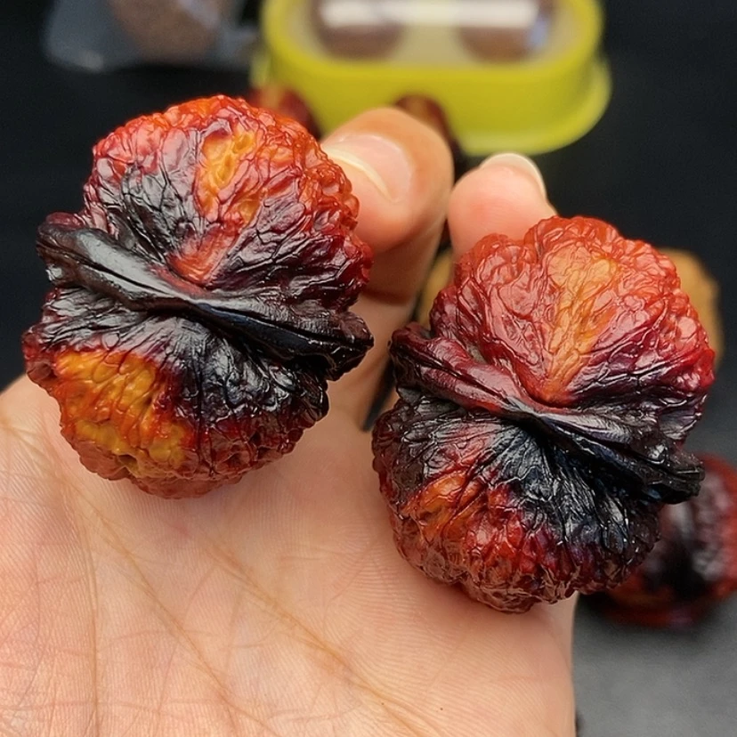 【闪购商品】把件文玩核桃40尺铁狮子头