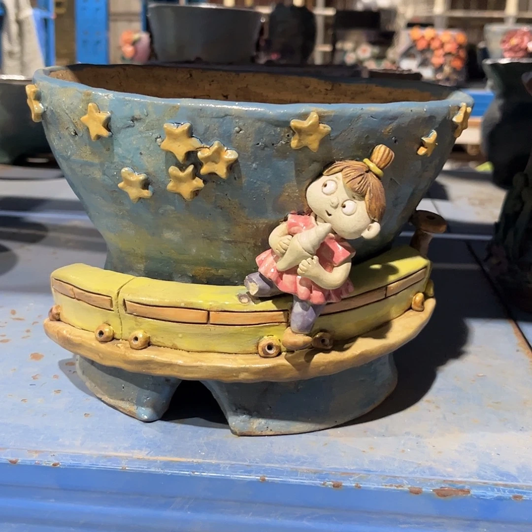 5 号陶然花器多肉植物手工花盆