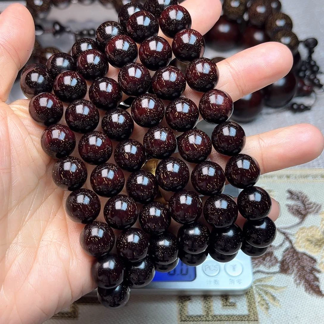 檀香紫檀（小叶紫檀）1.2 108颗 多星