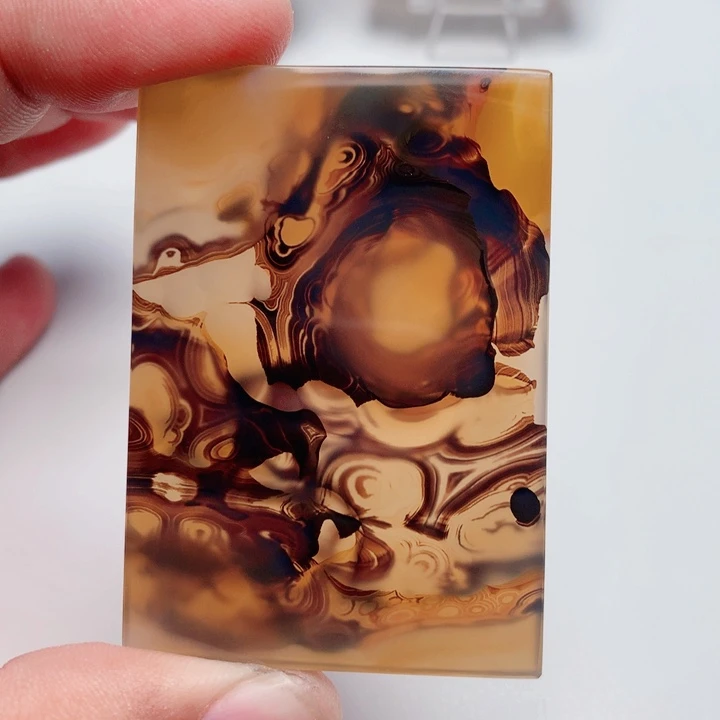 玛瑙/玉髓颈饰未镶嵌立*