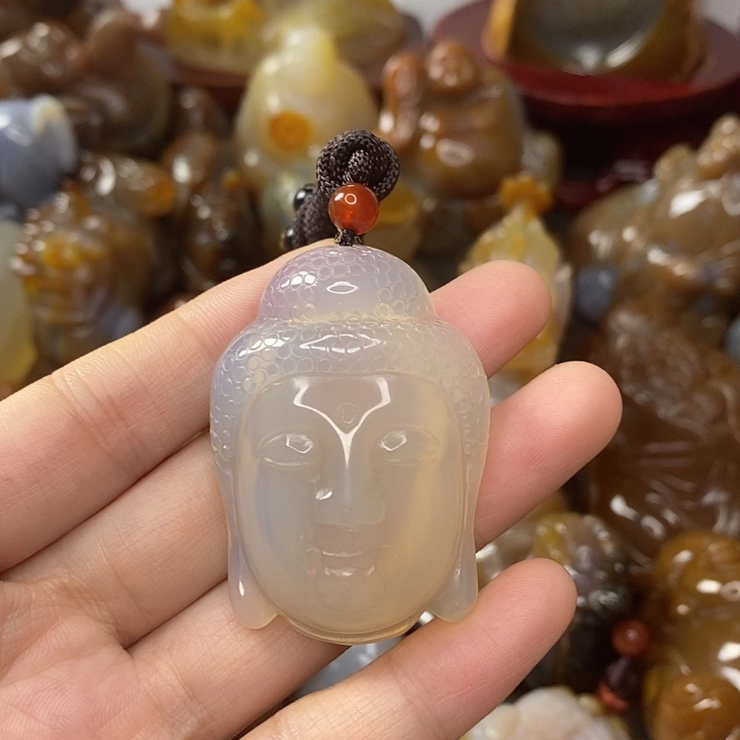 玛瑙/玉髓吊坠未镶嵌
