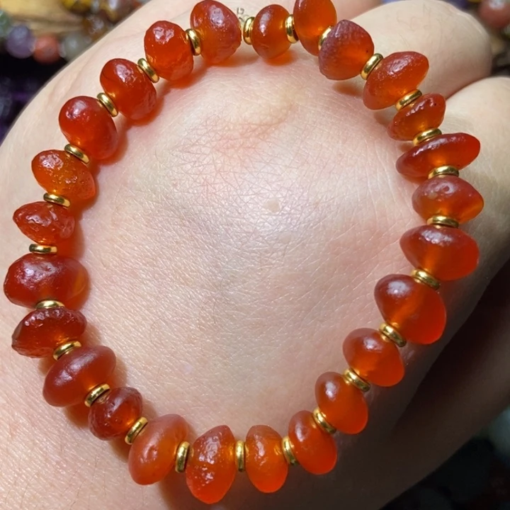 玛瑙/玉髓合金手链