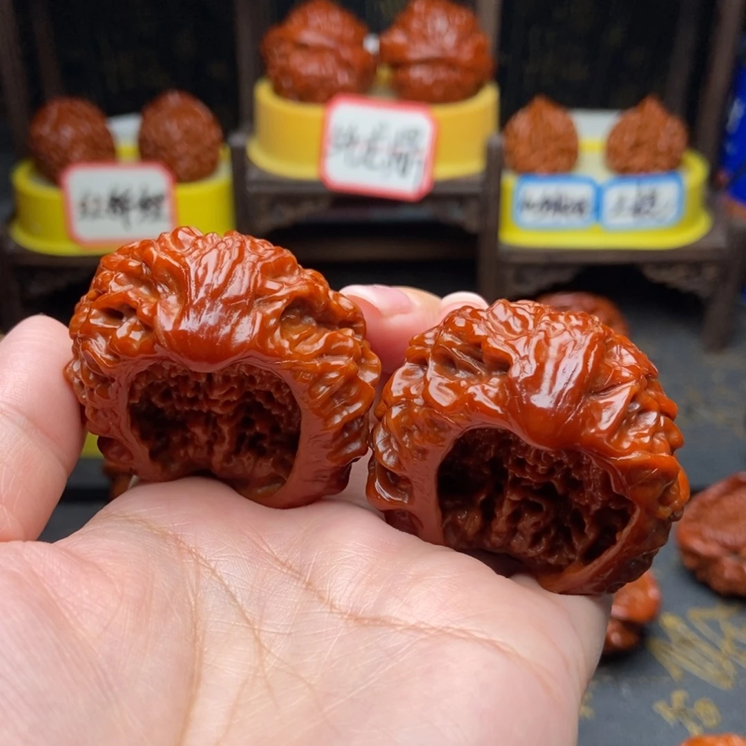 文玩核桃吊坠45聚宝盆