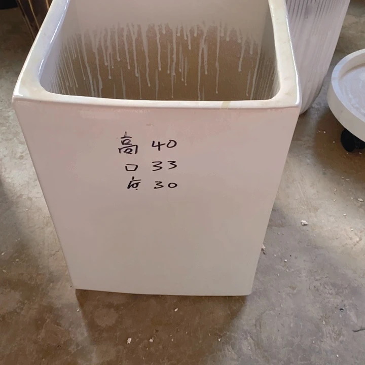 陶瓷花盆特大四方花盆