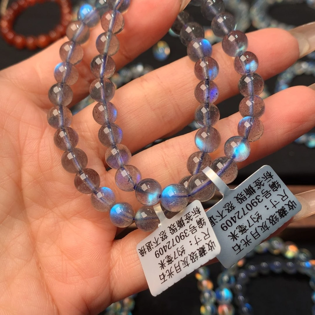 年****未镶嵌拉长石手串7