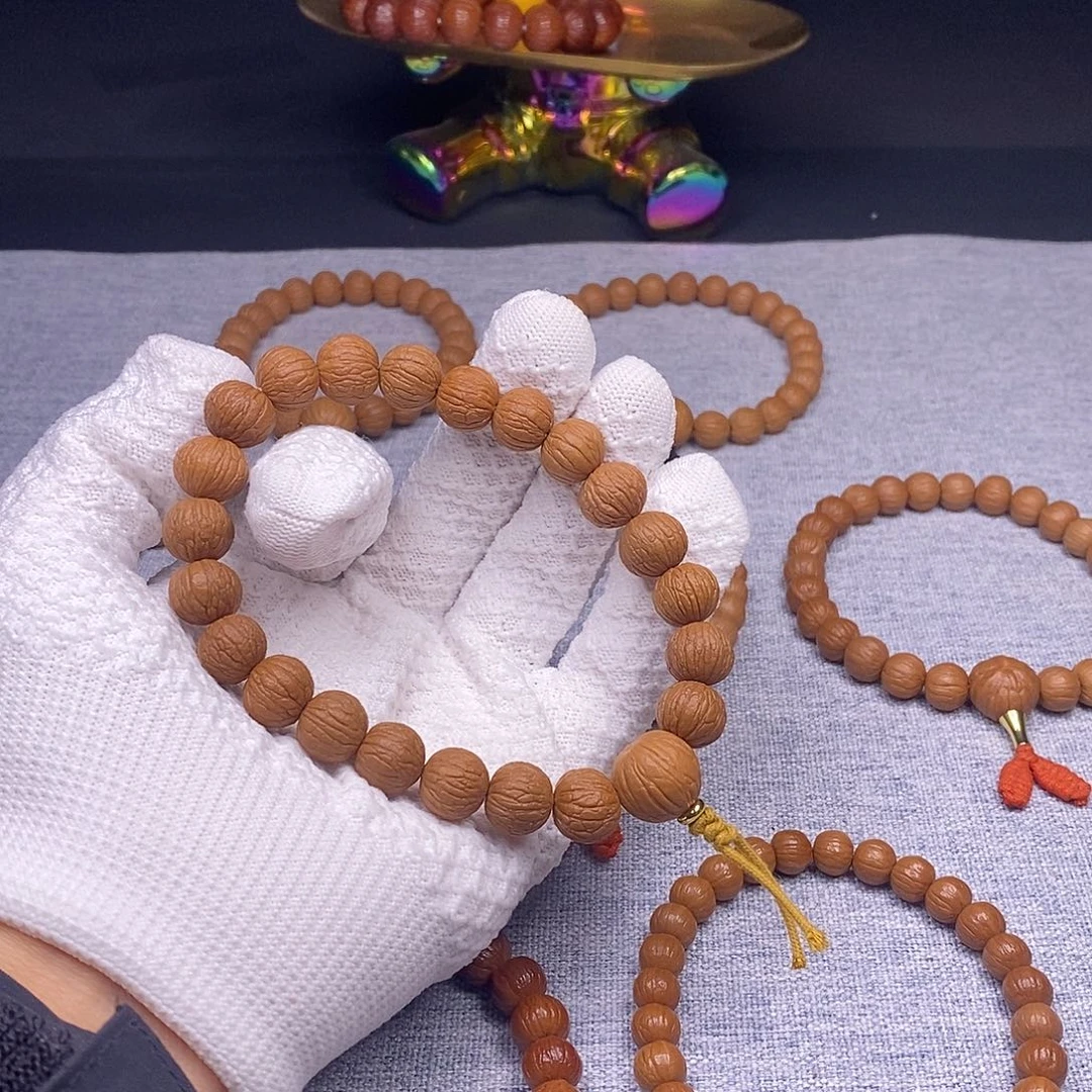 猴头核桃吊坠凤羽12